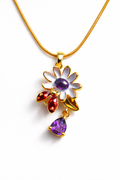 Luna Flora Charm Necklace