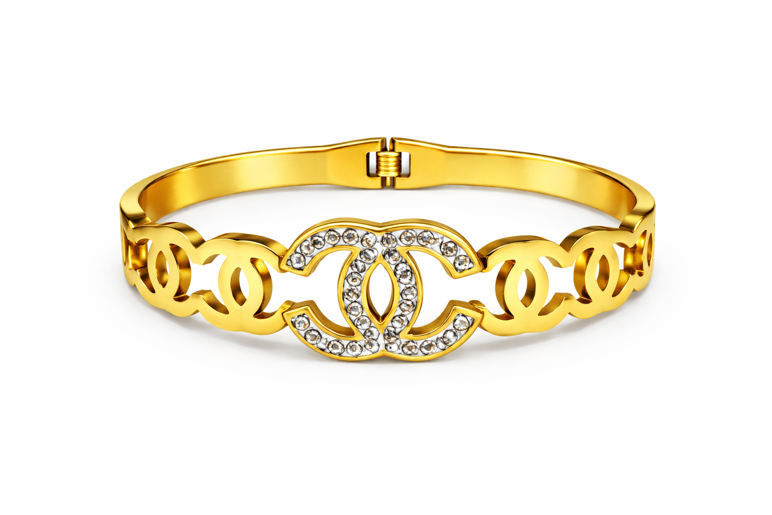 Crystal Luxe  Cuff Bracelet