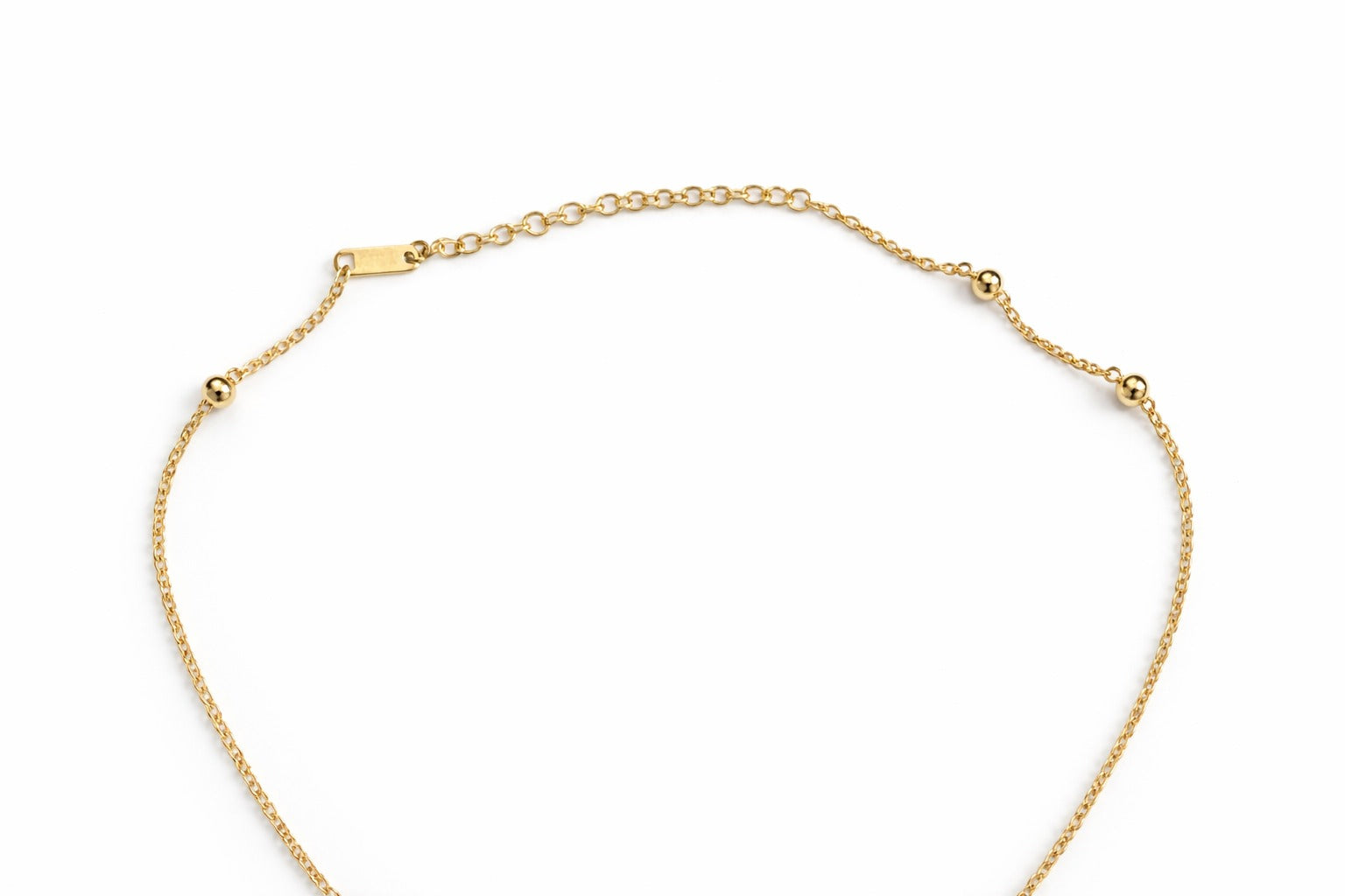 Golden Petal Anti-Tarnish Necklace