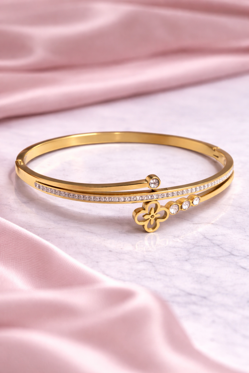 Flora Shine Gold Bracelet
